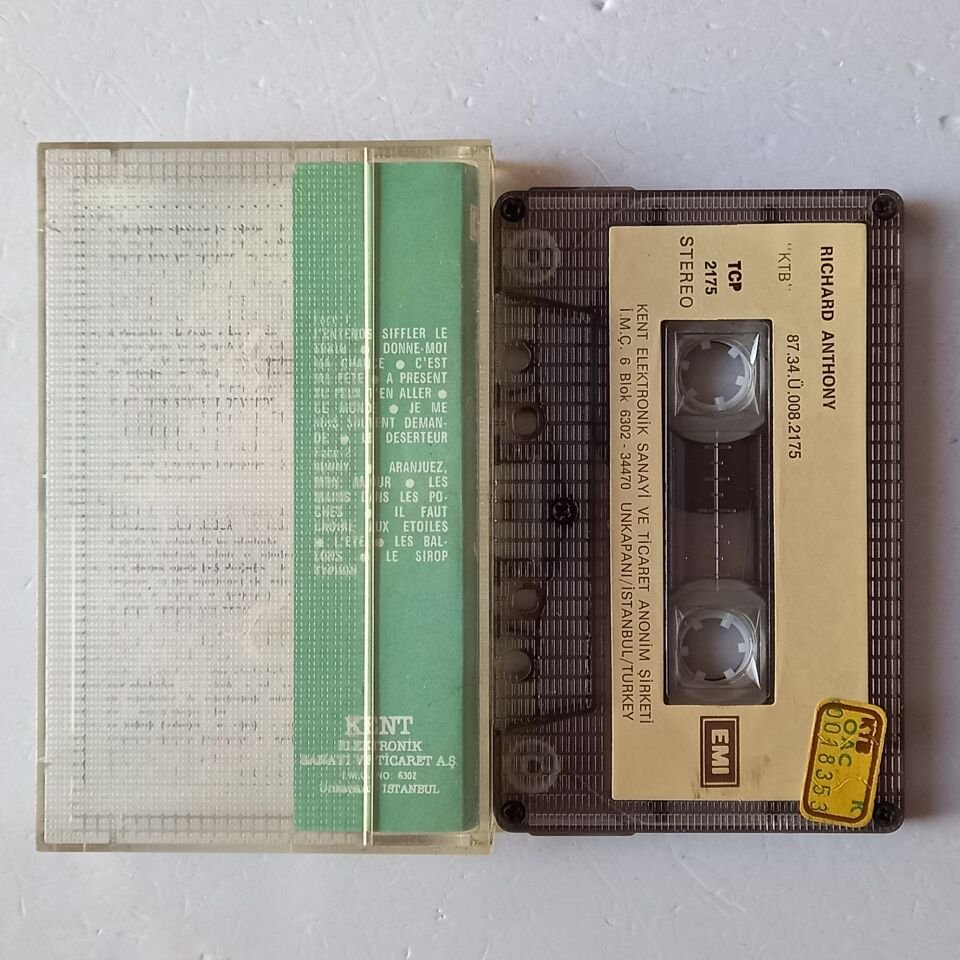 RICHARD ANTHONY - RICHARD ANTHONY (1987) - KASET 2.EL