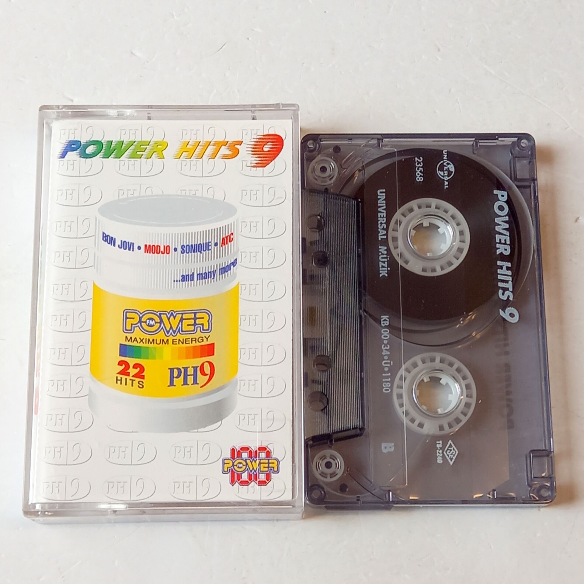 POWER HITS 9 - BON JOVI, MODJO, SONIQUE (2000) - KASET 2.EL