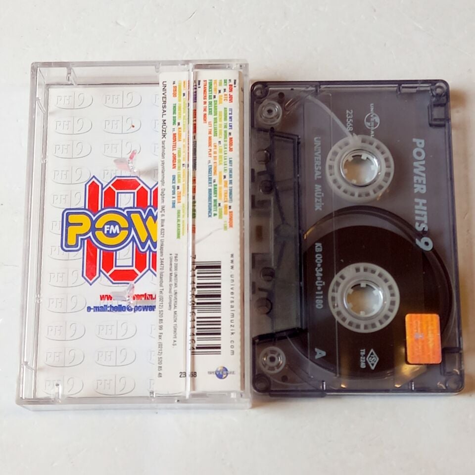 POWER HITS 9 - BON JOVI, MODJO, SONIQUE (2000) - KASET 2.EL