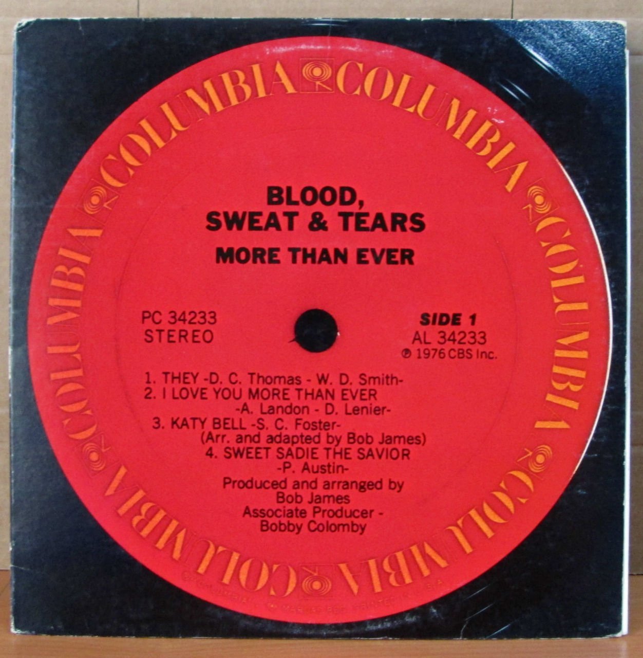 BLOOD SWEAT & TEARS - MORE THAN EVER LP 2.EL