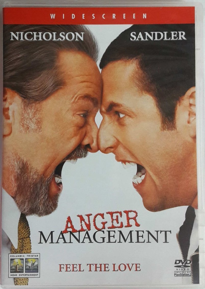 ANGER MANAGEMENT - JACK NICHOLSON - ADAM SANDLER - DVD 2.EL