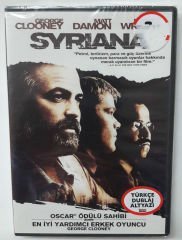 SYRIANA - GEORGE CLOONEY - MATT DAMON - JEFFREY WRIGHT- DVD SIFIR