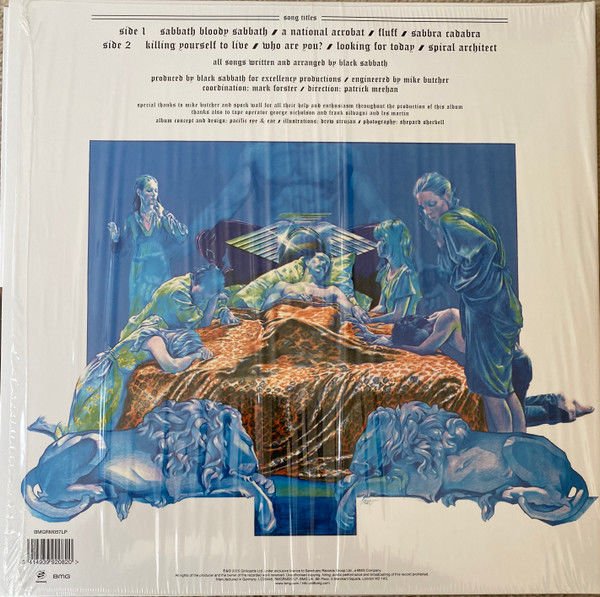 BLACK SABBATH - SABBATH BLOODY SABBATH (1973) - LP 180GR 2015 EDITION REISSUE SIFIR PLAK