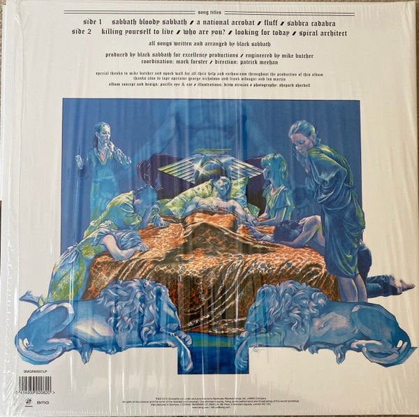 BLACK SABBATH - SABBATH BLOODY SABBATH (1973) - LP 180GR 2015 EDITION REISSUE SIFIR PLAK