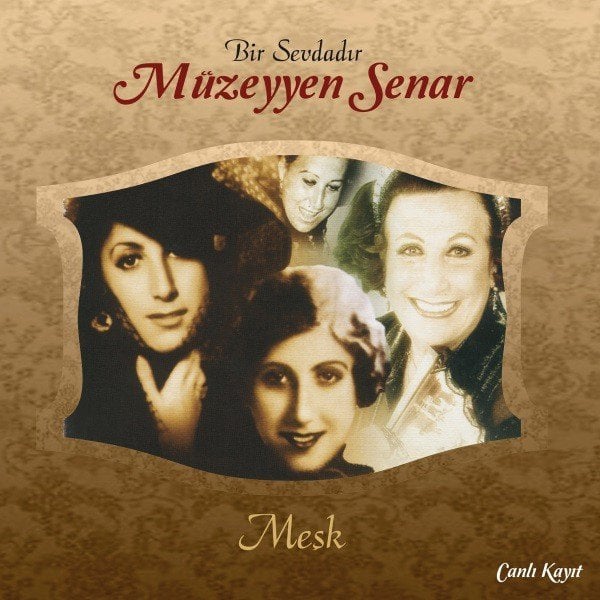 MÜZEYYEN SENAR - MEŞK - LP 2018 BASIM SIFIR PLAK