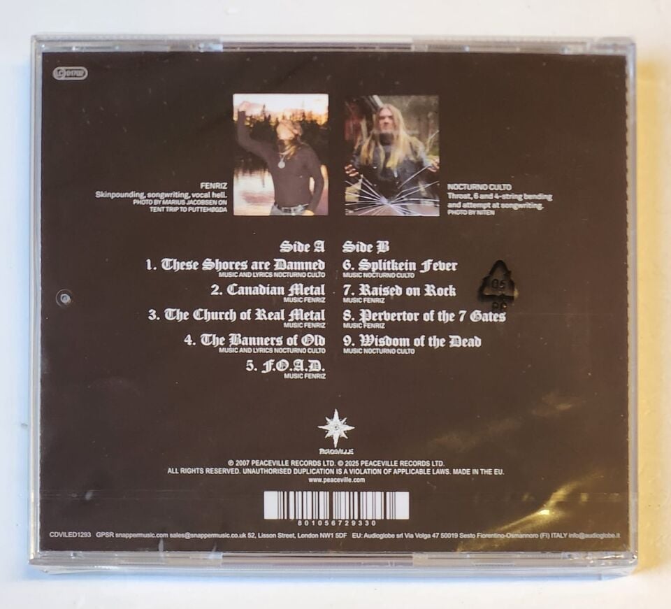 DARKTHRONE – F.O.A.D. (2007) - CD 2025 REISSUE JEWEL CASE AMBALAJINDA SIFIR