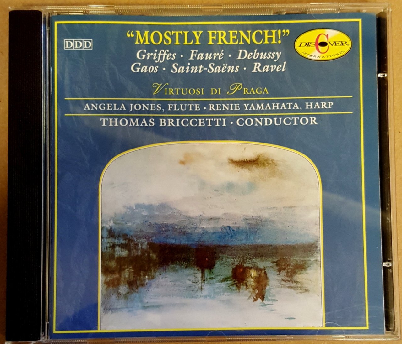 MOSTLY FRENCH KARIŞIK KLASİK MÜZİK CD FAURE SAINT SAENS GAOS DEBUSSY 2.EL