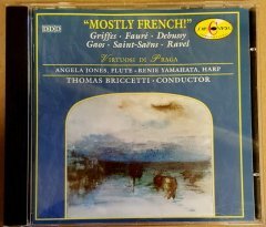 MOSTLY FRENCH KARIŞIK KLASİK MÜZİK CD FAURE SAINT SAENS GAOS DEBUSSY 2.EL