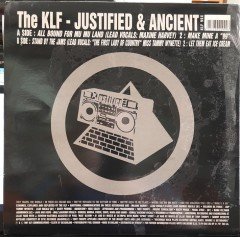 THE KLF - JUSTIFIED & ANCIENT (1991) - 12'' MAXI SINGLE PLAK 2.EL