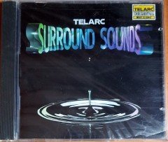 SURROUND SOUNDS / A MUSICAL AND SONIC SPECTACULAR IN SURROUND / BACH, WAGNER, VERDI (1996) TELARC DIGITAL CD SIFIR