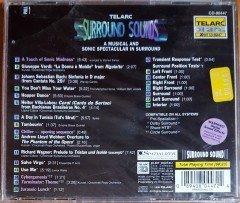 SURROUND SOUNDS / A MUSICAL AND SONIC SPECTACULAR IN SURROUND / BACH, WAGNER, VERDI (1996) TELARC DIGITAL CD SIFIR
