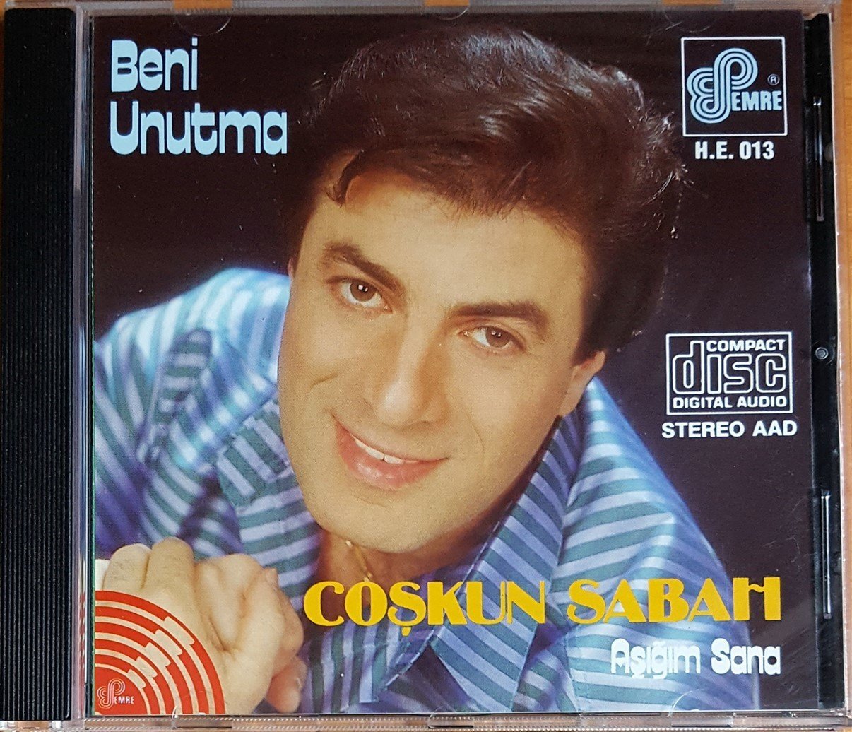 COŞKUN SABAH - BENİ UNUTMA / AŞIĞIM SANA CD 2.EL