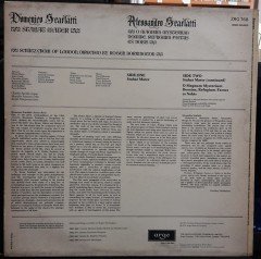 SCARLATTI,D.: STABAT MATER, SCARLATTI,A.: O MAGNUM MYSTERIUM, SCHÜTZ CHOIR OF LONDON, ROGER NORRINGTON - 2.EL PLAK