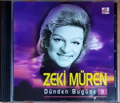 ZEKİ MÜREN - DÜNDEN BUGÜNE 8 (1998) EMRE CD 2.EL