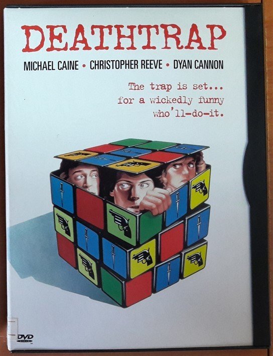 DEATHTRAP - MICHAEL CAINE - CHRISTOPHER REEVE - SNAPCASE DVD 2.EL 1. BÖLGE TR ALTYAZI YOKTUR
