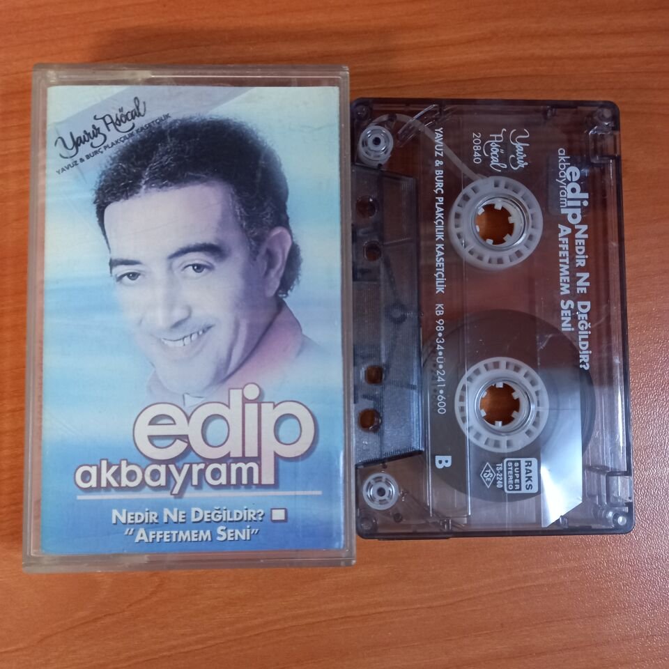 EDİP AKBAYRAM - NEDİR NE DEĞİLDİR? / ''AFFETMEM SENİ'' (1998) - KASET 2.EL