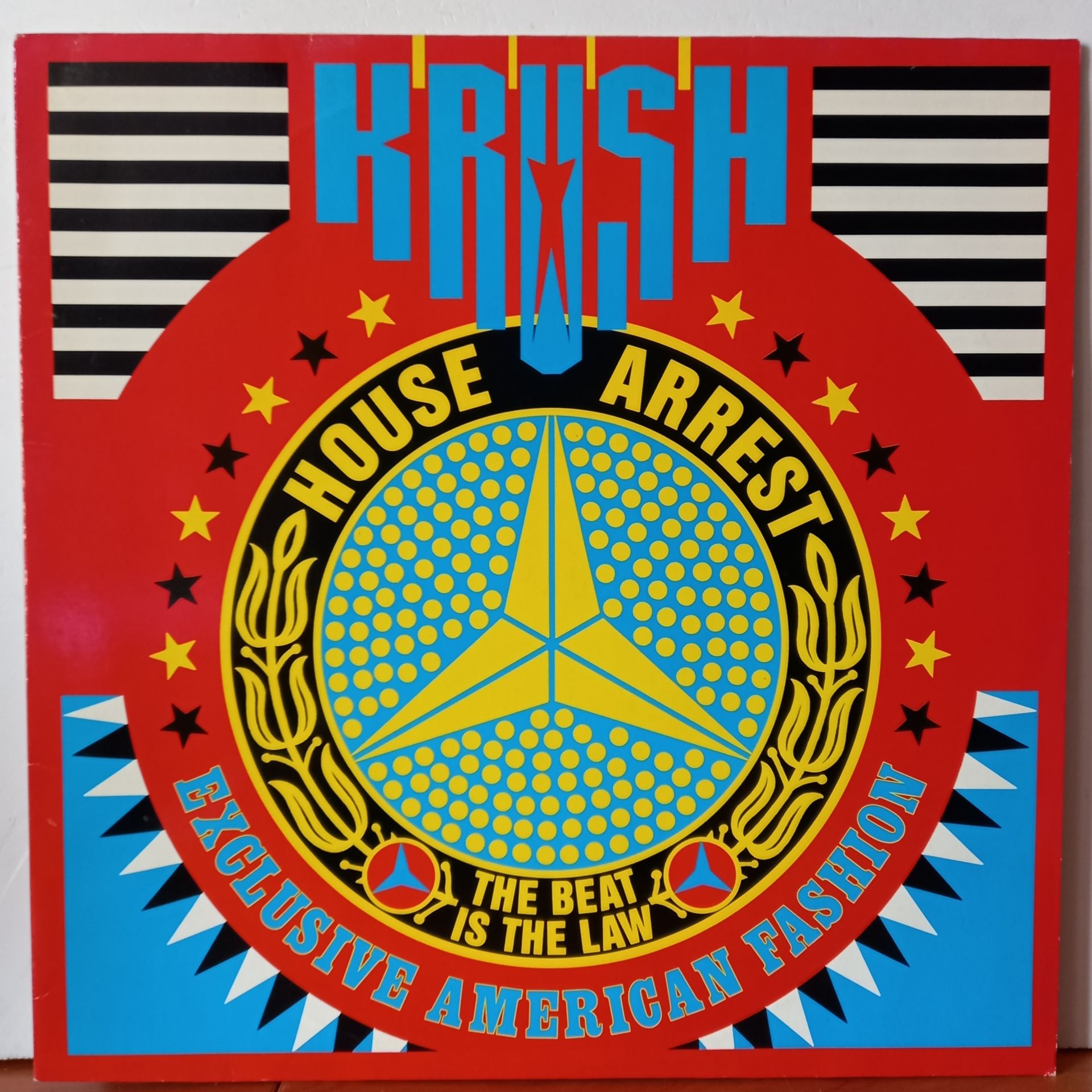 KRUSH – HOUSE ARREST [THE BEAT IS THE LAW] (1987) - 12' MAXISINGLE 2.EL PLAK