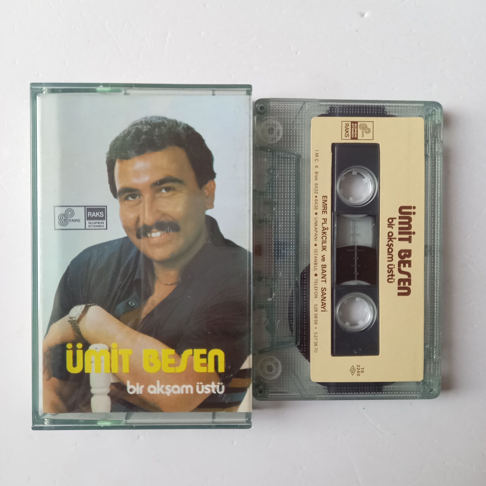 ÜMİT BESEN - BİR AKŞAM ÜSTÜ - KASET 2.EL
