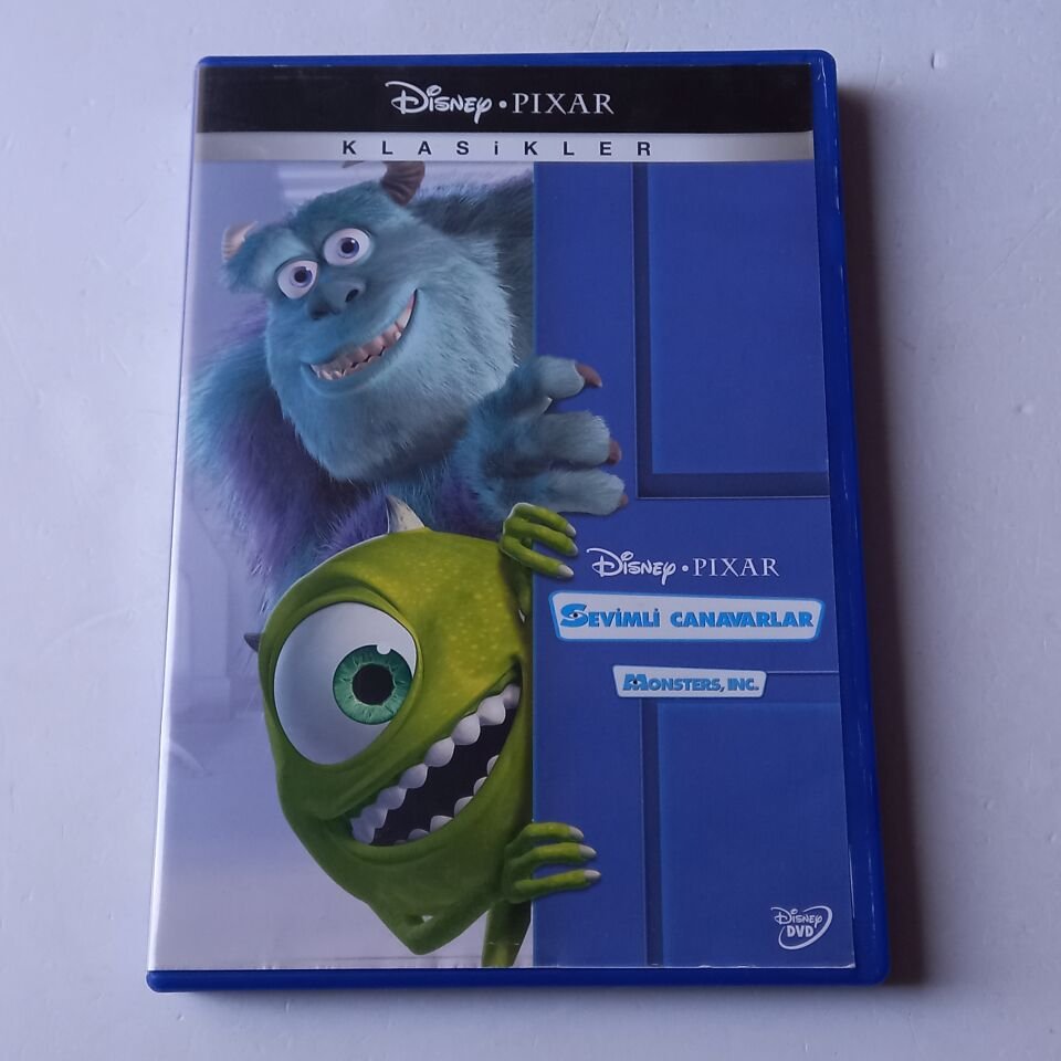 SEVİMLİ CANAVARLAR - MONSTERS, INC - DVD 2.EL