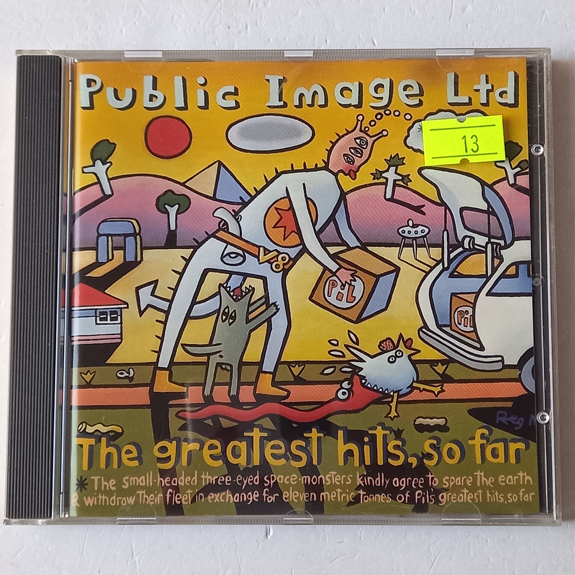 P.I.L / PUBLIC IMAGE LTD – THE GREATEST HITS, SO FAR (1990) - CD 2.EL
