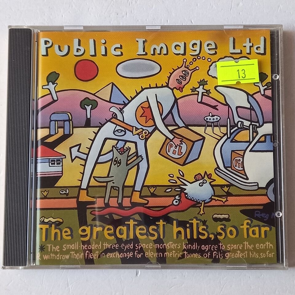 P.I.L / PUBLIC IMAGE LTD – THE GREATEST HITS, SO FAR (1990) - CD 2.EL