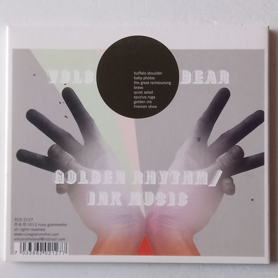 VOLCANO THE BEAR – GOLDEN RHYTHM / INK MUSIC (2012) - CD DIGIPAK 2.EL