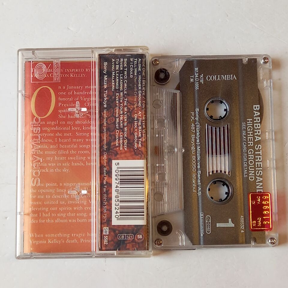 BARBRA STREISAND – HIGHER GROUND (1997) - KASET 2.EL