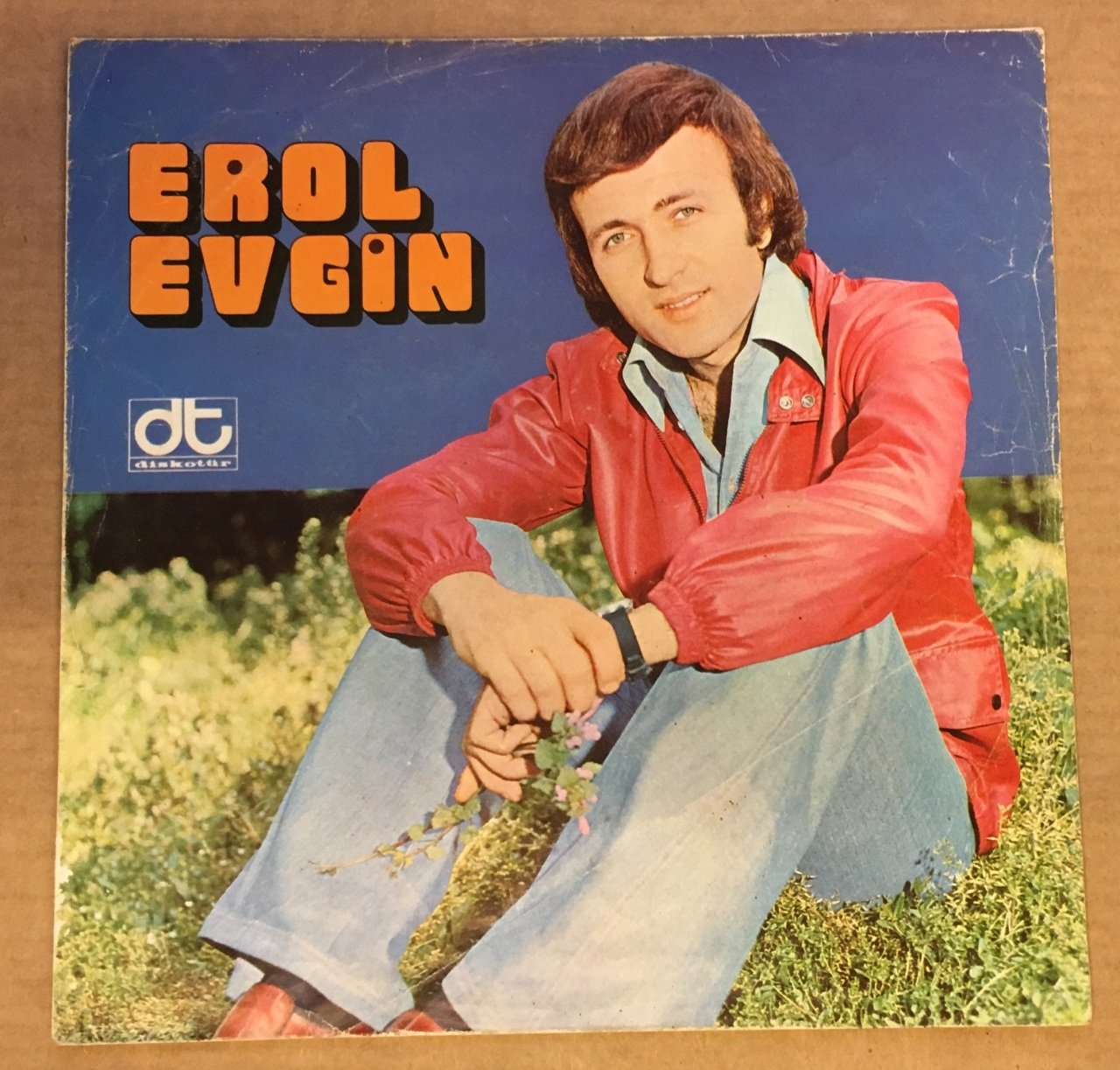 EROL EVGİN EFKAR, GEL DE YANMA 45LİK KAPAĞI DİKKAT SADECE KAPAKTIR