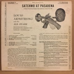 LOUIS ARMSTRONG AND THE ALL STARS - SATCHMO AT PASADENA (1951) MONO 2.EL PLAK