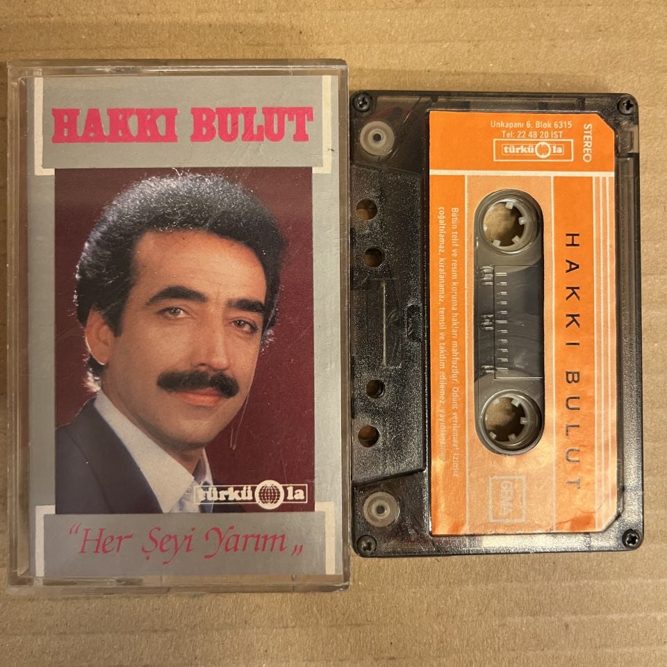 HAKKI BULUT -  HER ŞEYİ YARIM (1984) - TÜRKÜOLA KASET 2.EL