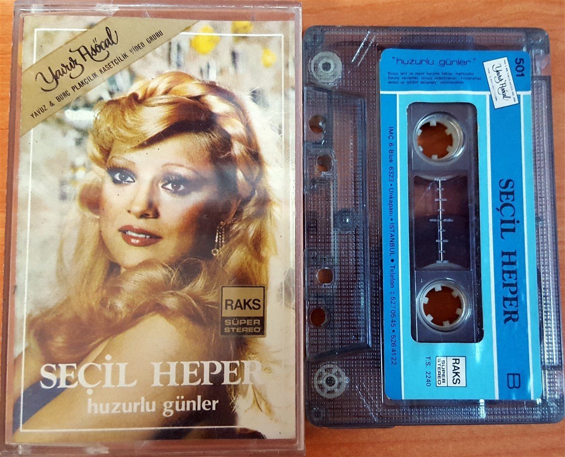 SEÇİL HEPER - HUZURLU GÜNLER / YAVUZ & BURÇ PLAKÇILIK KASET 2.EL
