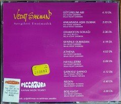 VEDAT SAKMAN - SEVGİLERİ UNUTMADIK (1994) PICCATURA CD 2.EL