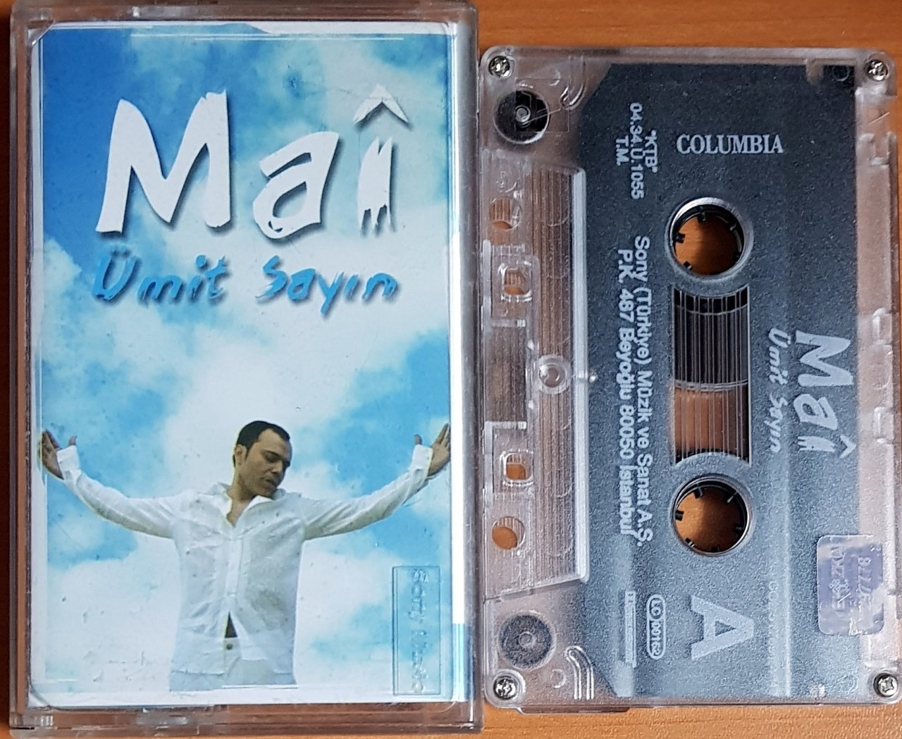 ÜMİT SAYIN - MAİ (2004) COLUMBIA KASET 2.EL