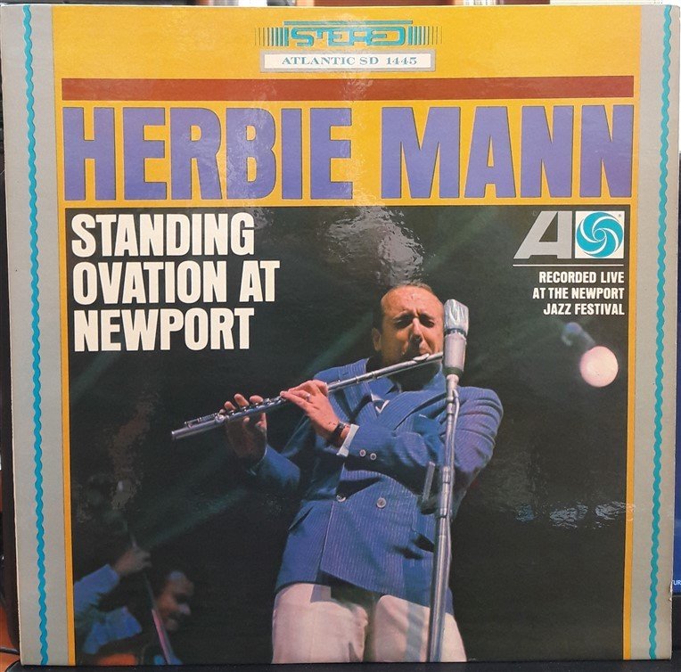 HERBIE MANN - STANDING OVATION AT NEWPORT (1965) - PLAK 2.EL