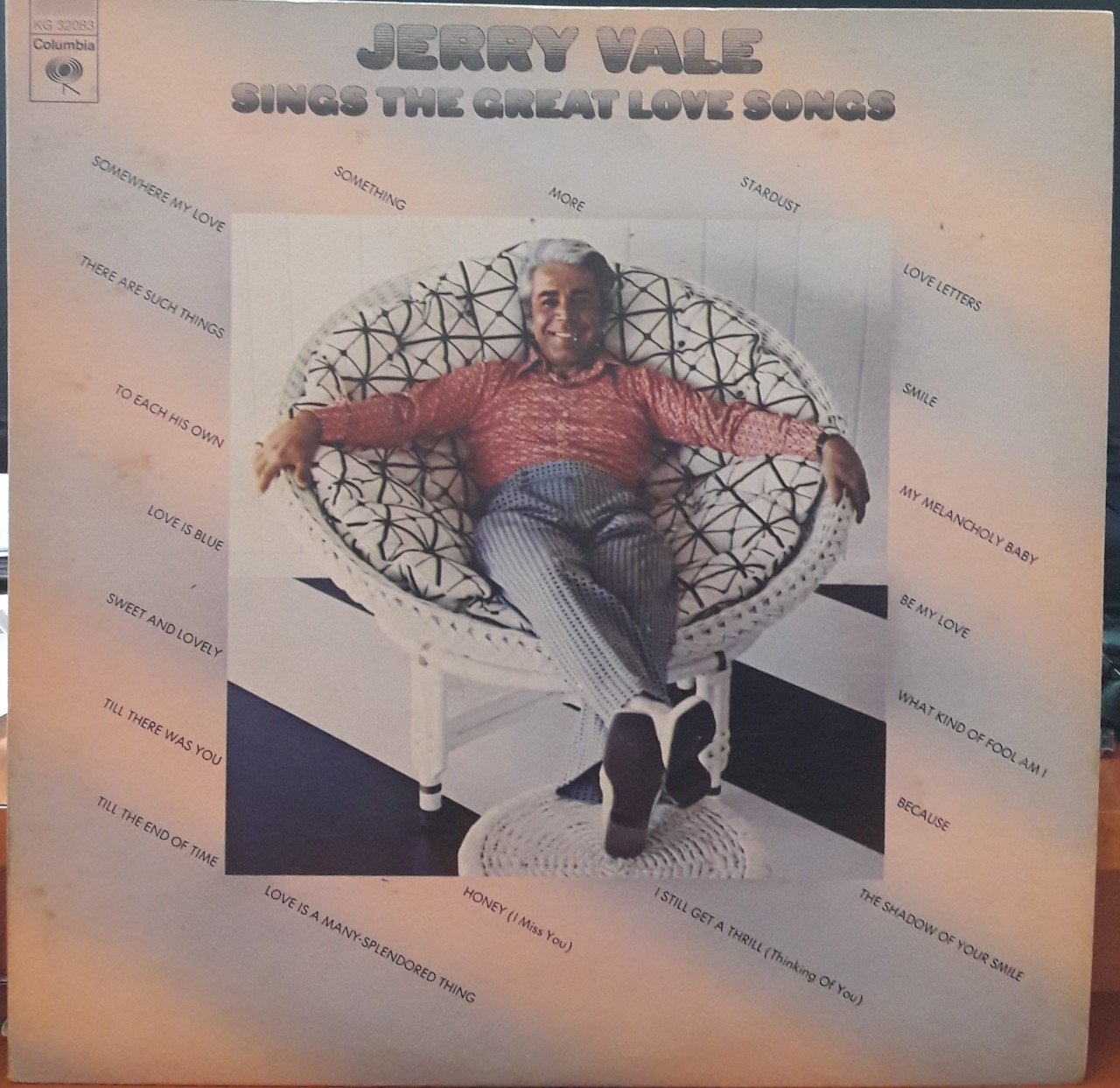 JERRY VALE - SINGS THE GREAT LOVE SONGS (1973) - 2PLAK 2.EL