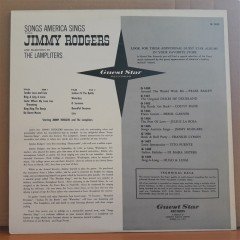 SONGS AMERICA SINGS JIMMY RODGERS - LP 2.EL PLAK