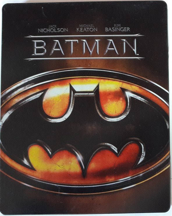 BATMAN - MICHAEL KEATON - JACK NICHOLSON - TIM BURTON - METAL KUTU BLU RAY 2.EL TR ALTYAZI YOKTUR