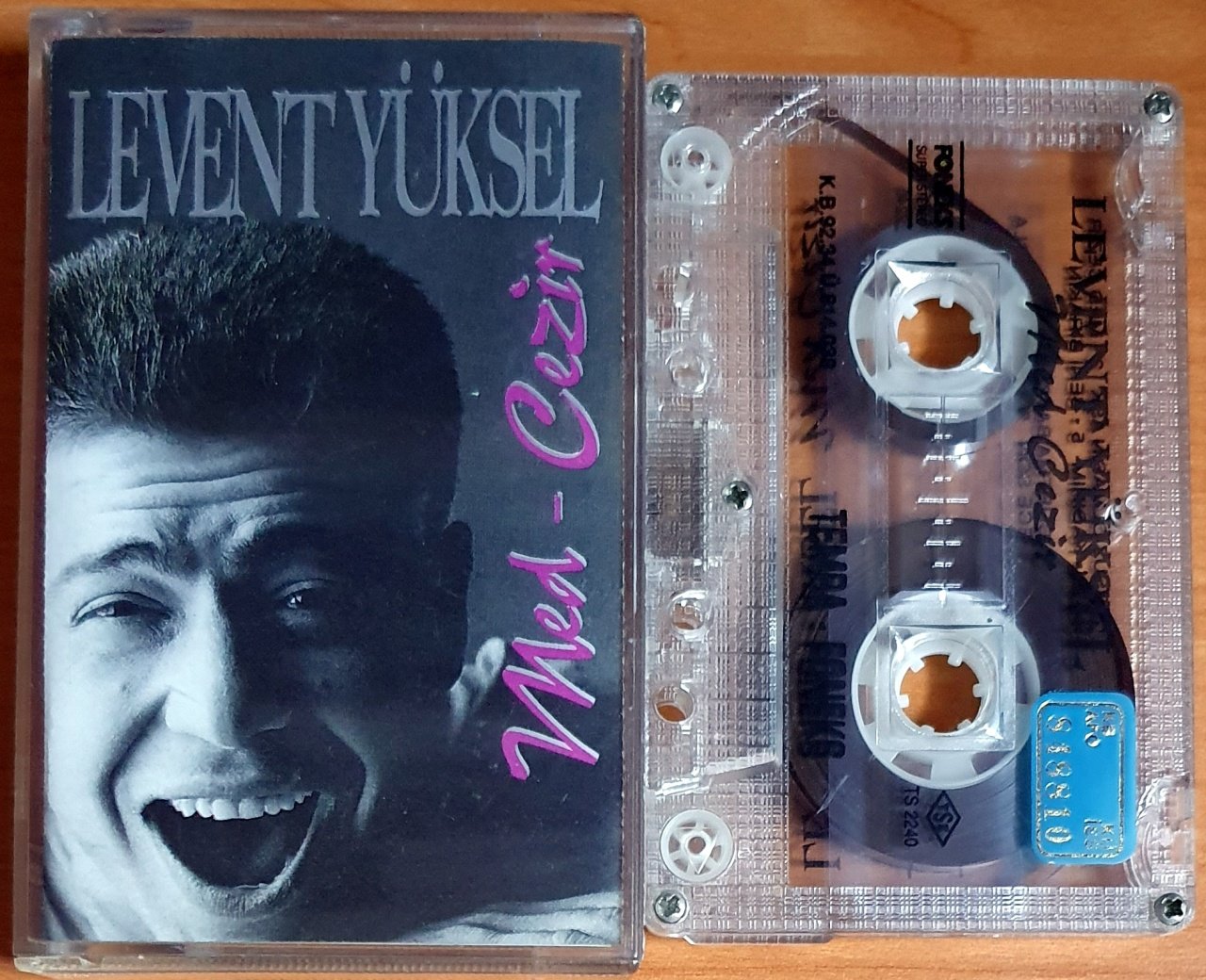 LEVENT YÜKSEL - MED CEZİR - KASET TEMPA/FONEKS 2.EL