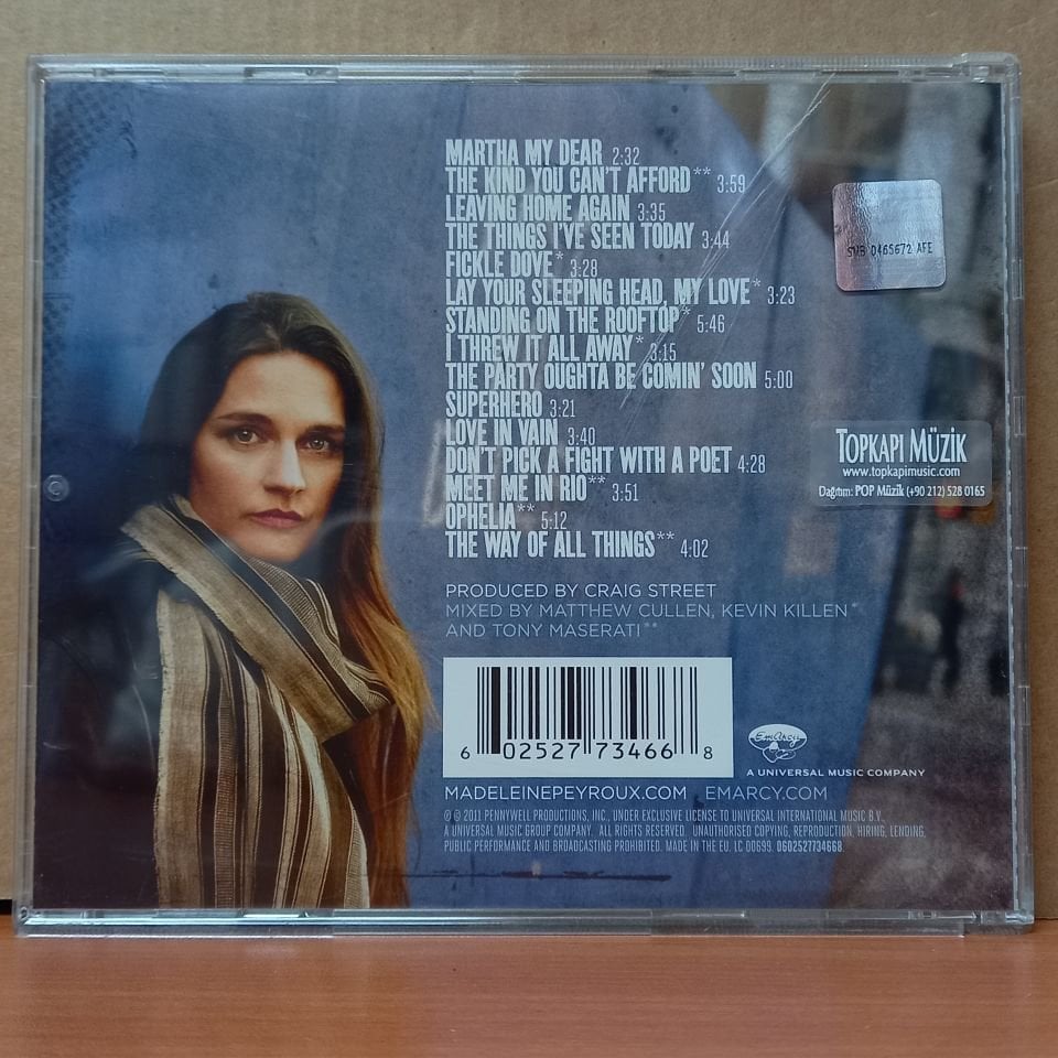 MADELEINE PEYROUX – STANDING ON THE ROOFTOP (2011) - CD 2.EL