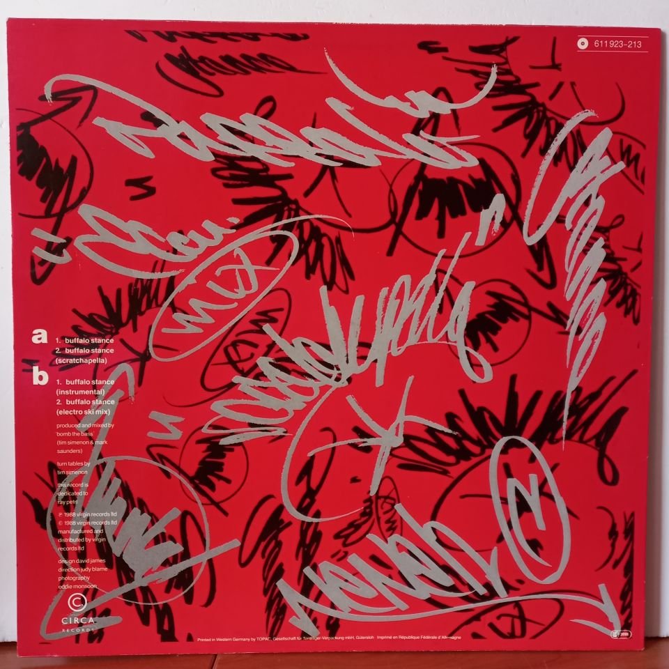 NENEH CHERRY – BUFFALO STANCE (1988) - 12' MAXISINGLE 2.EL PLAK