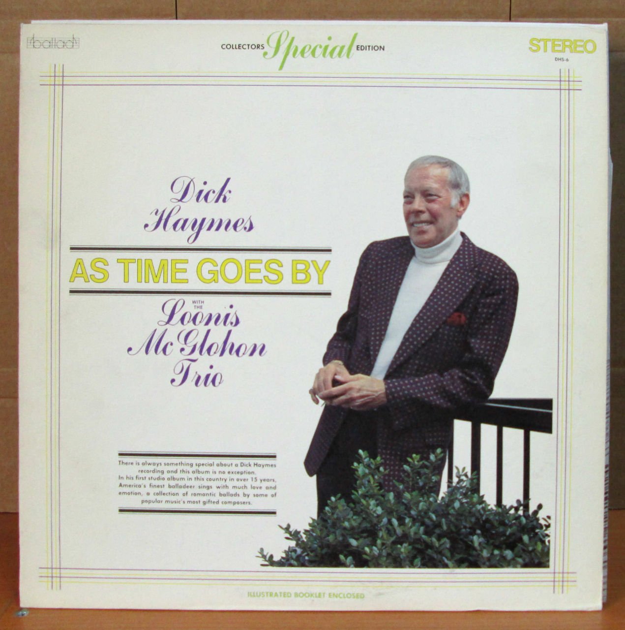 DICK HAYMES - AS TIME GOES BY - LP 2.EL