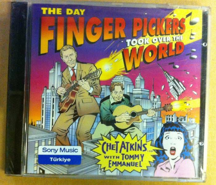 CHET ATKINS THE DAY FINGER PICKERS... CD SIFIR