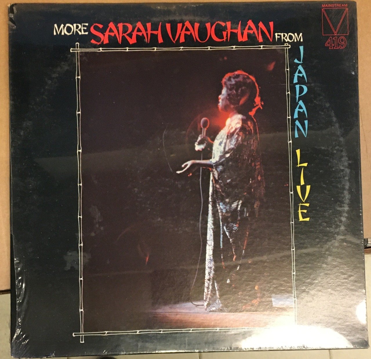 SARAH VAUGHAN - MORE FROM JAPAN LIVE 1975 SIFIR PLAK