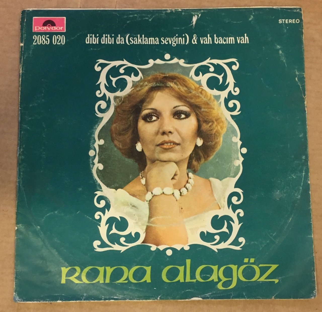 RANA ALAGÖZ DİBİ DİBİ DA 45LİK KAPAĞI DİKKAT SADECE KAPAKTIR