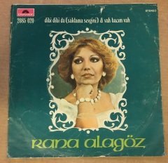 RANA ALAGÖZ DİBİ DİBİ DA 45LİK KAPAĞI DİKKAT SADECE KAPAKTIR
