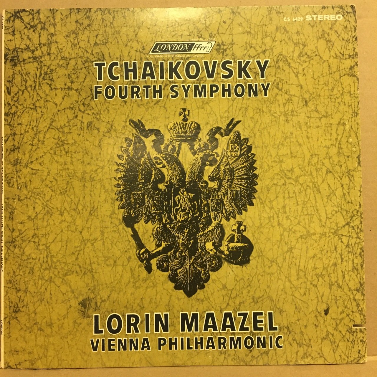 TCHAIKOVSKY - FOURT SYMPHONY LORIN MAAZEL 2.EL PLAK