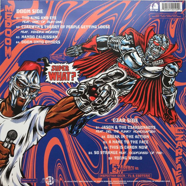 CZARFACE, MF DOOM - SUPER WHAT?  (2021) - LP SIFIR PLAK