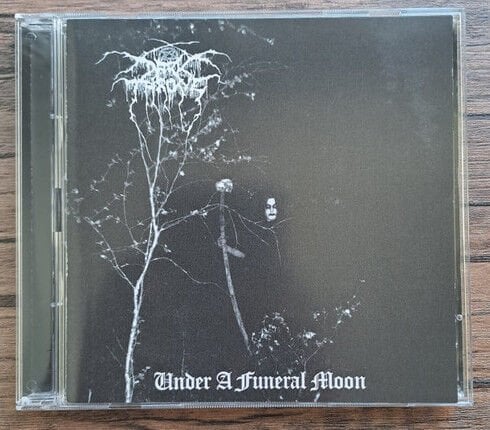 DARKTHRONE – UNDER A FUNERAL MOON (1993) - 2CD 2025 REISSUE 30TH ANNIVERSARY RESTORED MASTER JEWEL CASE AMBALAJINDA SIFIR