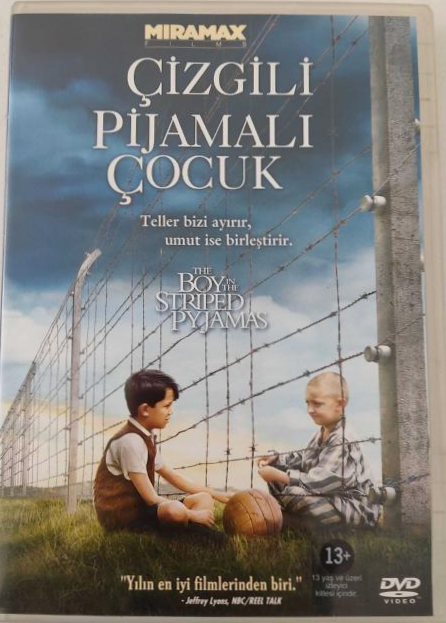 ÇİZGİLİ PİJAMALI ÇOCUK / THE BOY IN THE STRIPED PYJAMAS - MARK HERMAN - DVD 2.EL