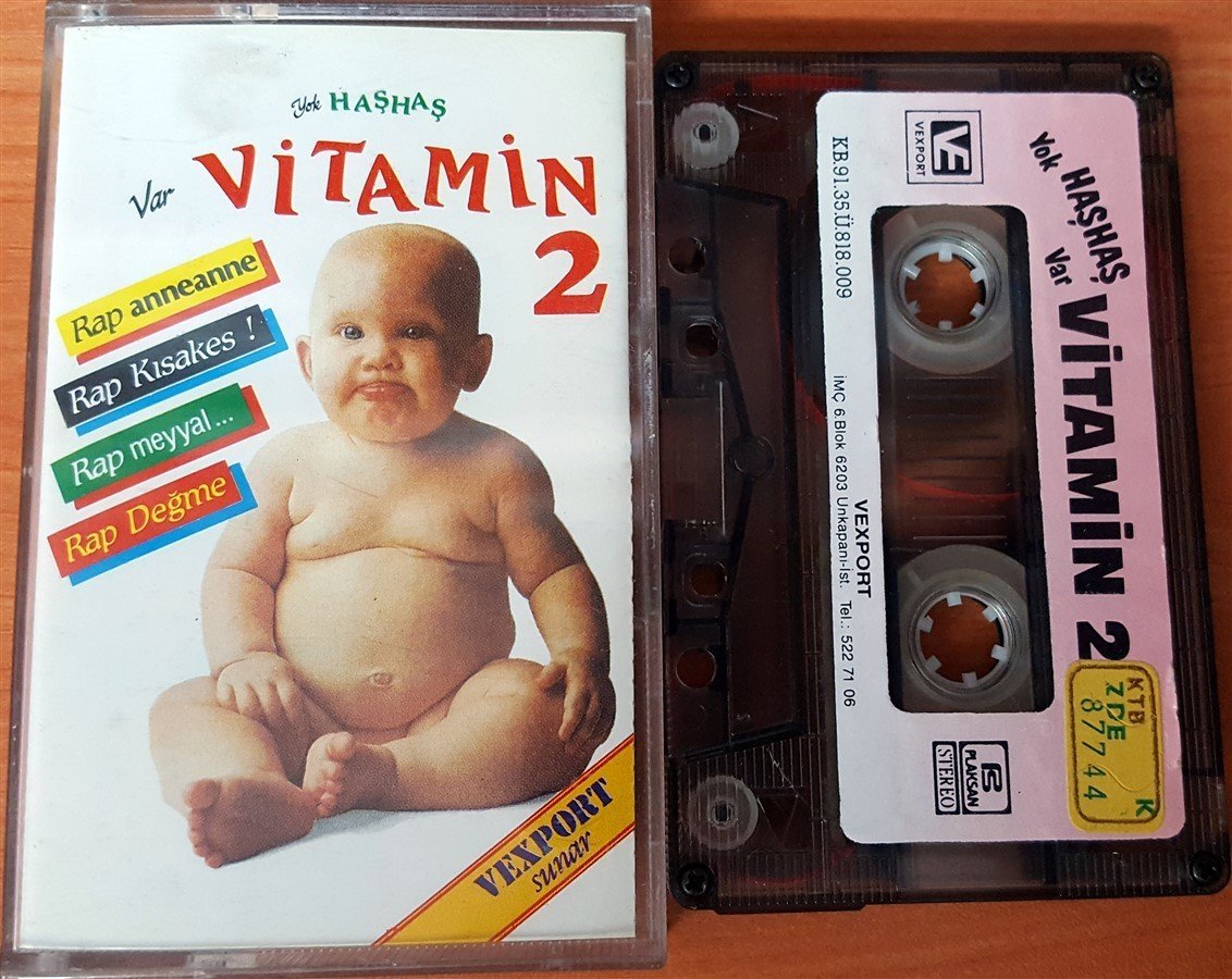 VİTAMİN 2 - YOK HAŞHAŞ VAR VİTAMİN KASET 2.EL